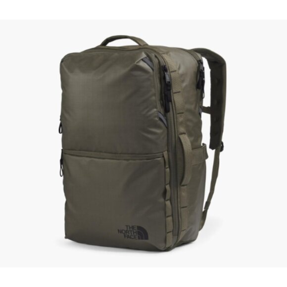 Travel Ready Base Camp Voyager 35L Pack The North Face Green - Picture 2 of 6